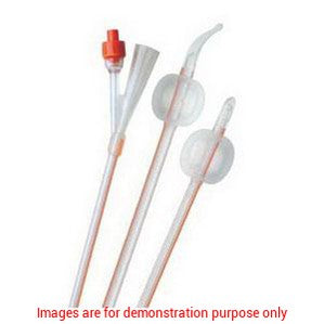 Cysto-Care Silicone Foley Catheter, Size 10Fr 3Cc Balloon