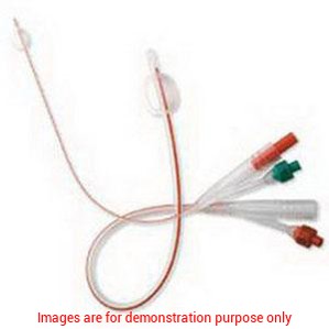 Cysto-Care Silicone Foley Catheter, Size 14Fr 10Cc Balloon