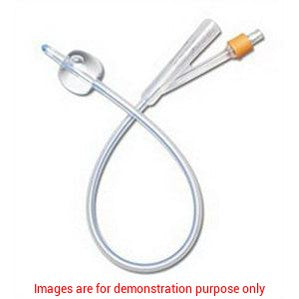 100% Silicone Foley Catheter, Size 18Fr 30Cc