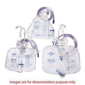 Economical Urinary Drain Bag W/ Anti-Reflux Tower, Slide-Tap Drainage Port Latex-Free 2000Ml