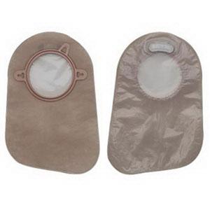 New Image Closed Pouch 9" Transparent With Filter , 2-3/4"Flange