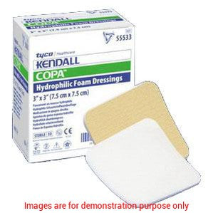 Amd Antimicrobial Foam Dressing, 2In X 2In