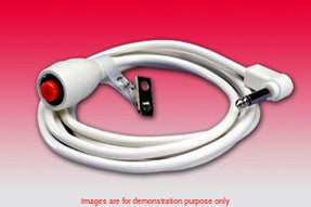 Sentry Nurse Call Button Cord 7.5" With 0.25" Mono Jack
