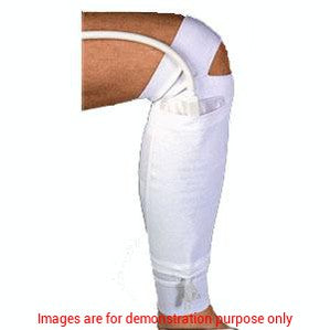 Urinary Fabric Leg Bag Holder For Lower Leg, Size Medium